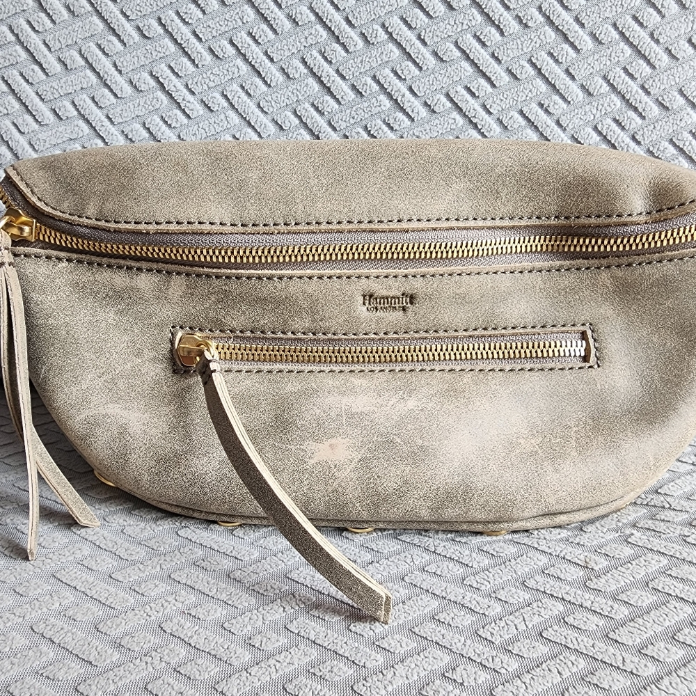 Hammitt Charles Medium  Leather Belt Bag Fanny Pack